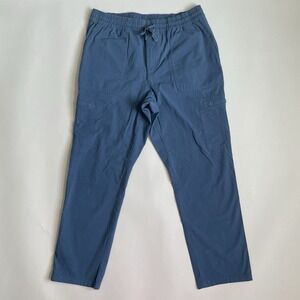 The North Face Men's Cargo Pants Blue Size Large Hiking Outdoor Lightweight